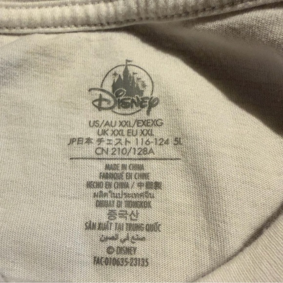 Walt Disney World XXL white tshirt with great vintage‎ logo and colors - Picture 7 of 7